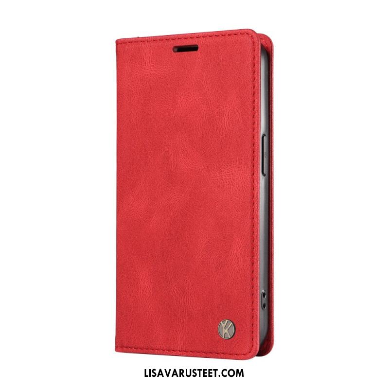 Kuoret Xiaomi Redmi Note 13 4g Yikatu Mokkanahkaefekti