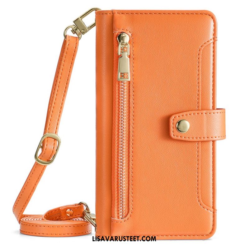 Kuoret Xiaomi Redmi Note 14 Pro 4g Olka- Ja Crossbody-lompakko