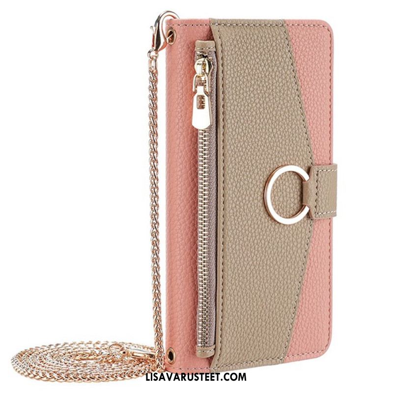 Kuoret Xiaomi Redmi Note 14 Pro 4g Peililompakko Ketjulla