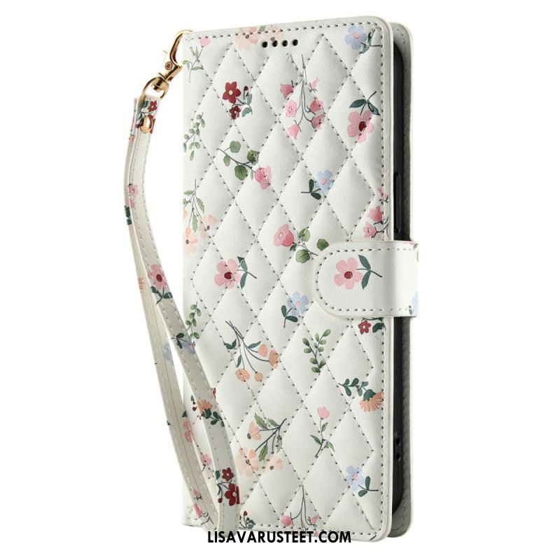 Kuoret Xiaomi Redmi Note 15 5g Kukkakuvioinen Hihna