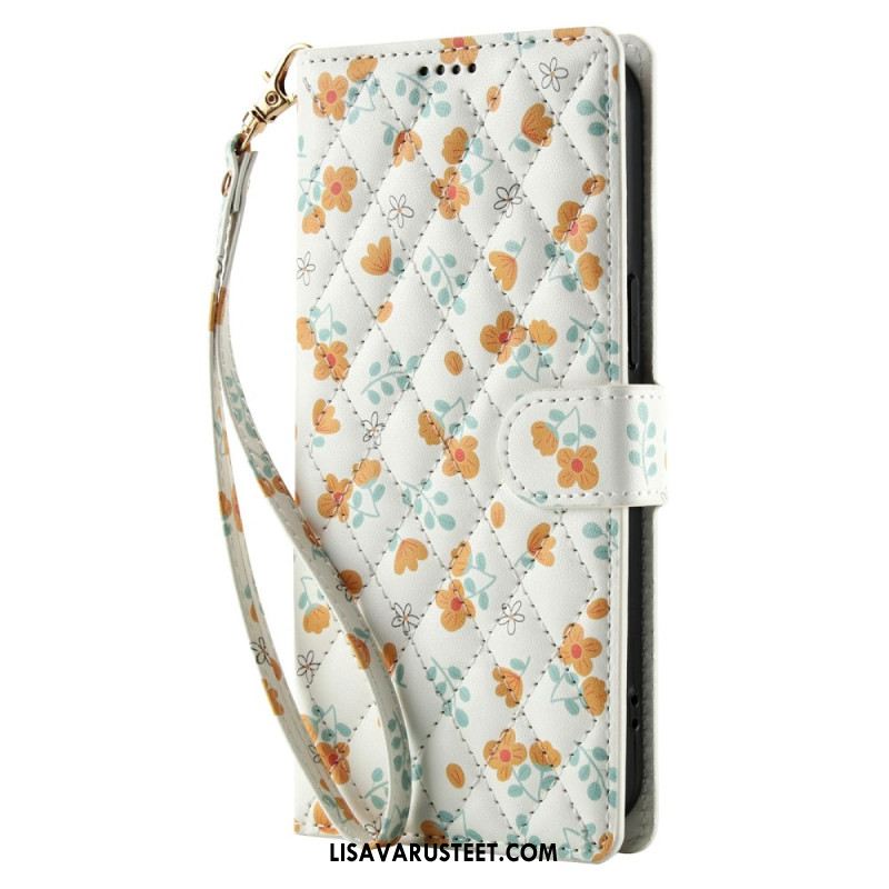 Kuoret Xiaomi Redmi Note 15 5g Kukkakuvioinen Hihna