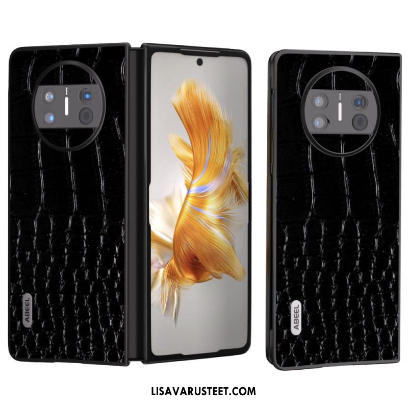 Kuori Huawei Mate X3 Aito Krokotiilityylinen Abeel