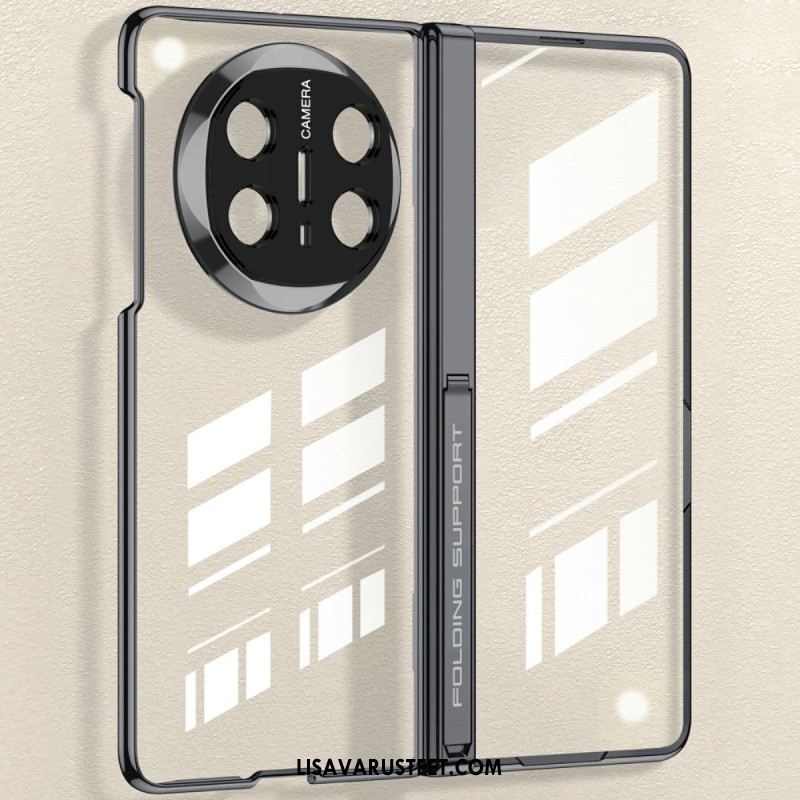 Kuori Huawei Mate X6 Läpinäkyvä Saranalla Ja Karkaistulla Lasilla