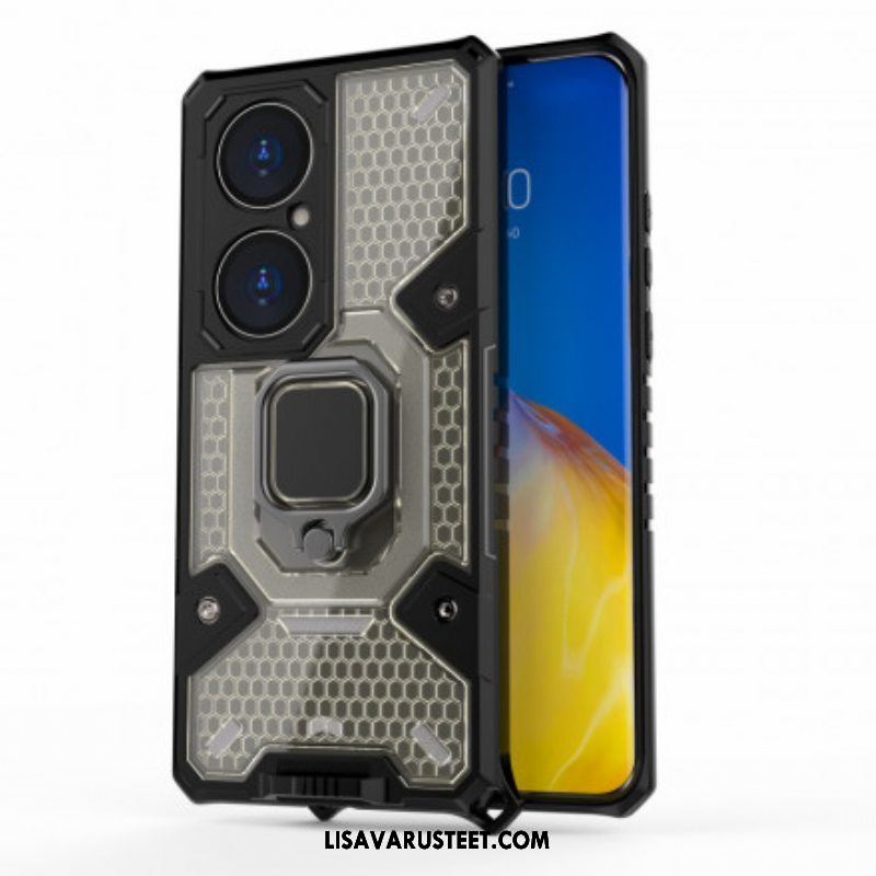 Kuori Huawei P50 Pro Honeycomb Resistant Hybrid