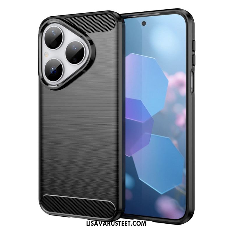 Kuori Huawei Pura 80 Harjattu Hiilikuitu