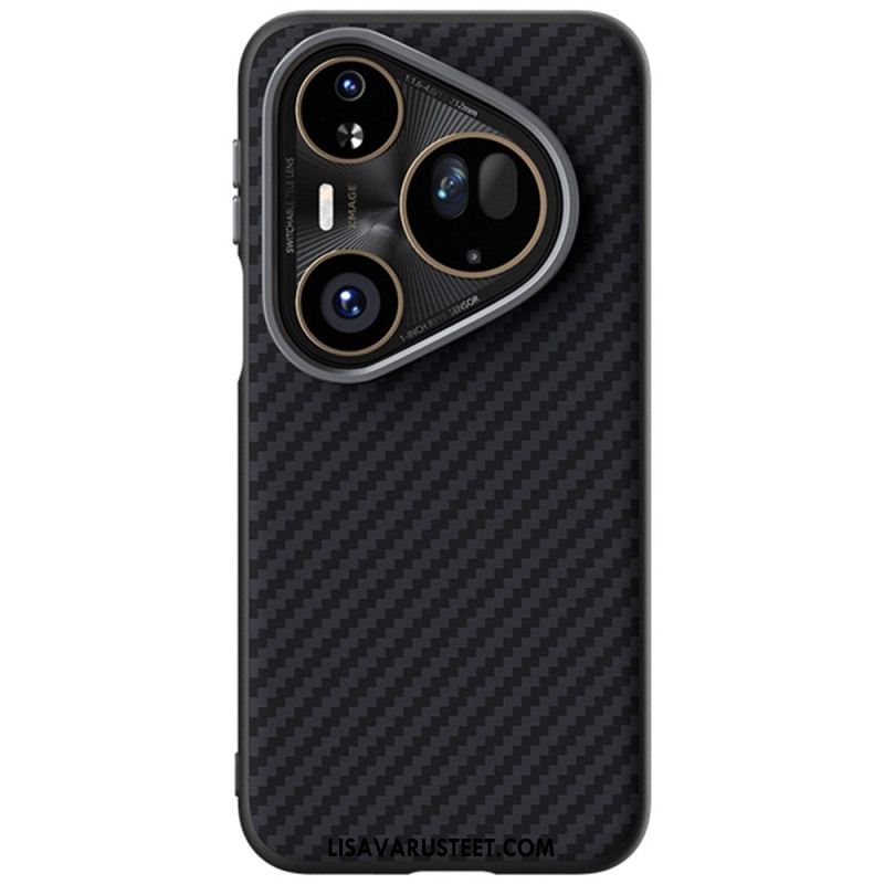 Kuori Huawei Pura 80 Ultra Magsafe Carbon Fiber Abeel Suojakuori