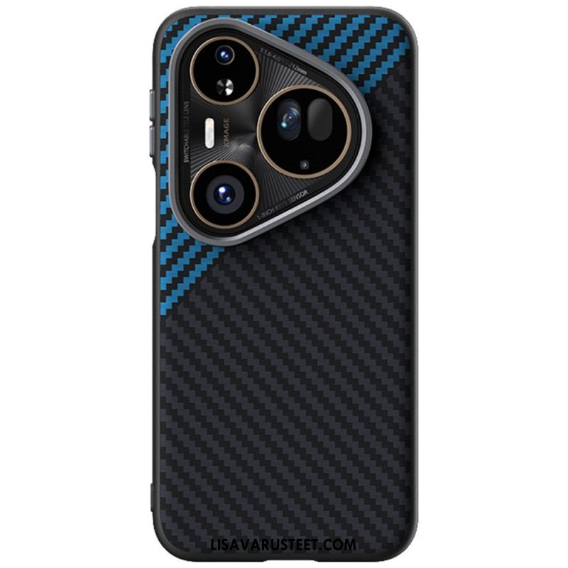 Kuori Huawei Pura 80 Ultra Magsafe Carbon Fiber Abeel Suojakuori