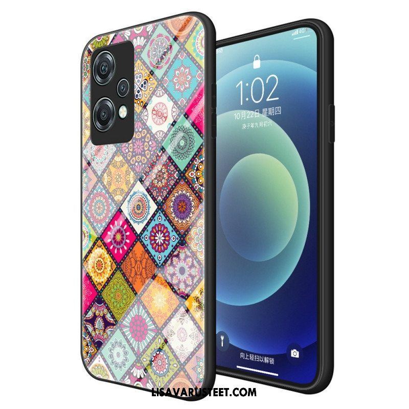 Kuori OnePlus Nord CE 2 Lite 5G Patchwork Magneettipidike