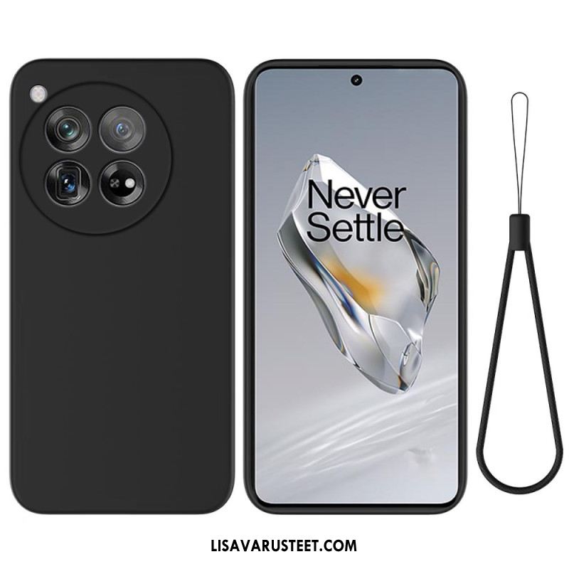 Kuori Oneplus 12 5g Nestemäinen Silikonihihna