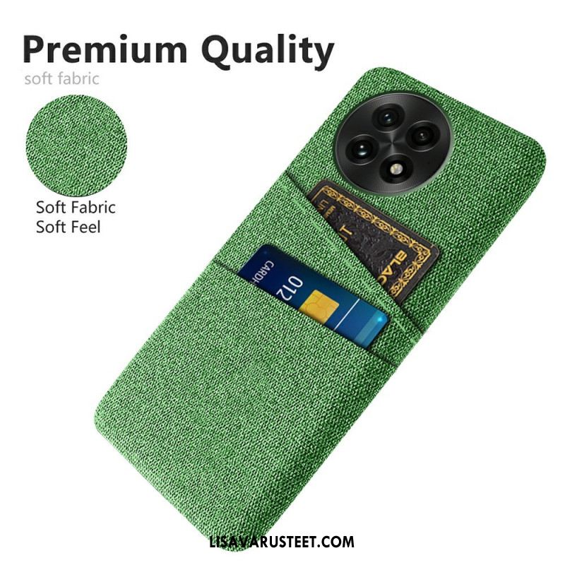 Kuori Oneplus 13 Kangaskuvioinen Korttikotelo