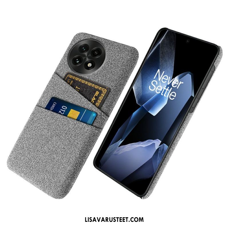 Kuori Oneplus 13 Kangaskuvioinen Korttikotelo