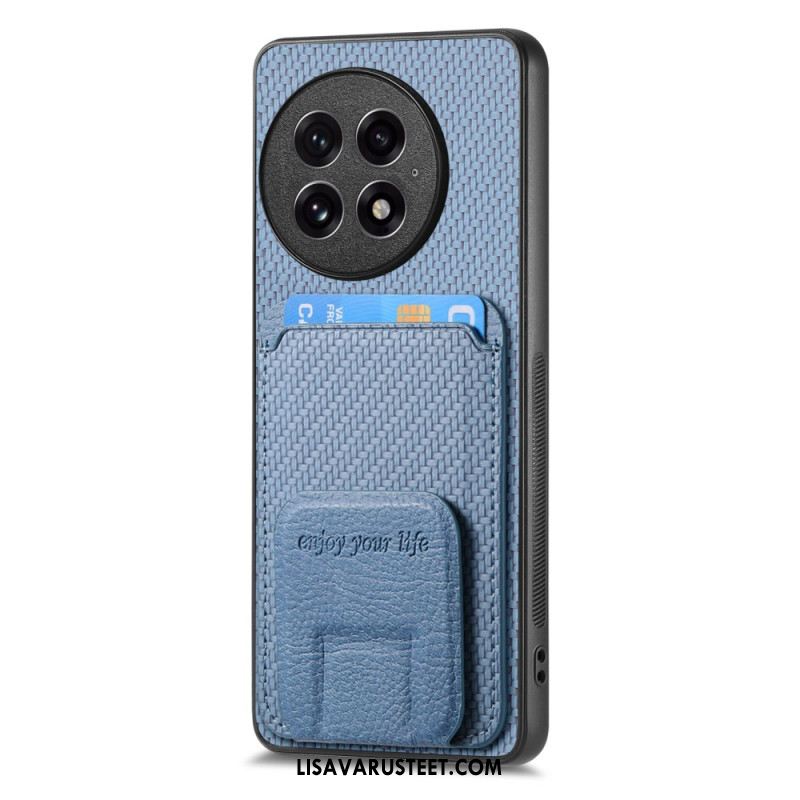 Kuori Oneplus 13 Korttikotelo Ja Kokoontaitettava Teline