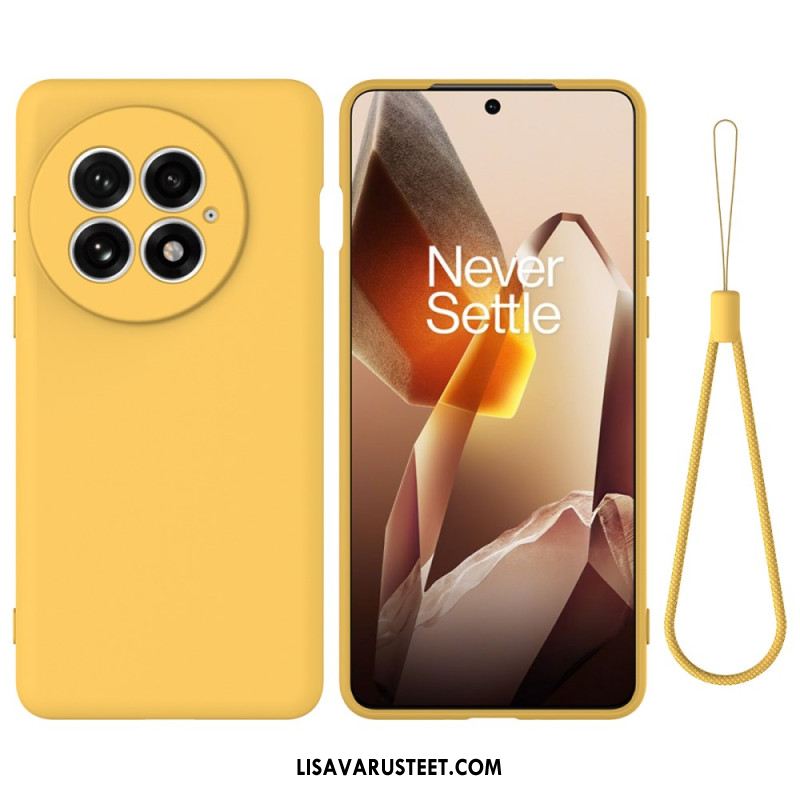 Kuori Oneplus 13 Nestemäinen Silikoni Rannekkeella Suojakuori