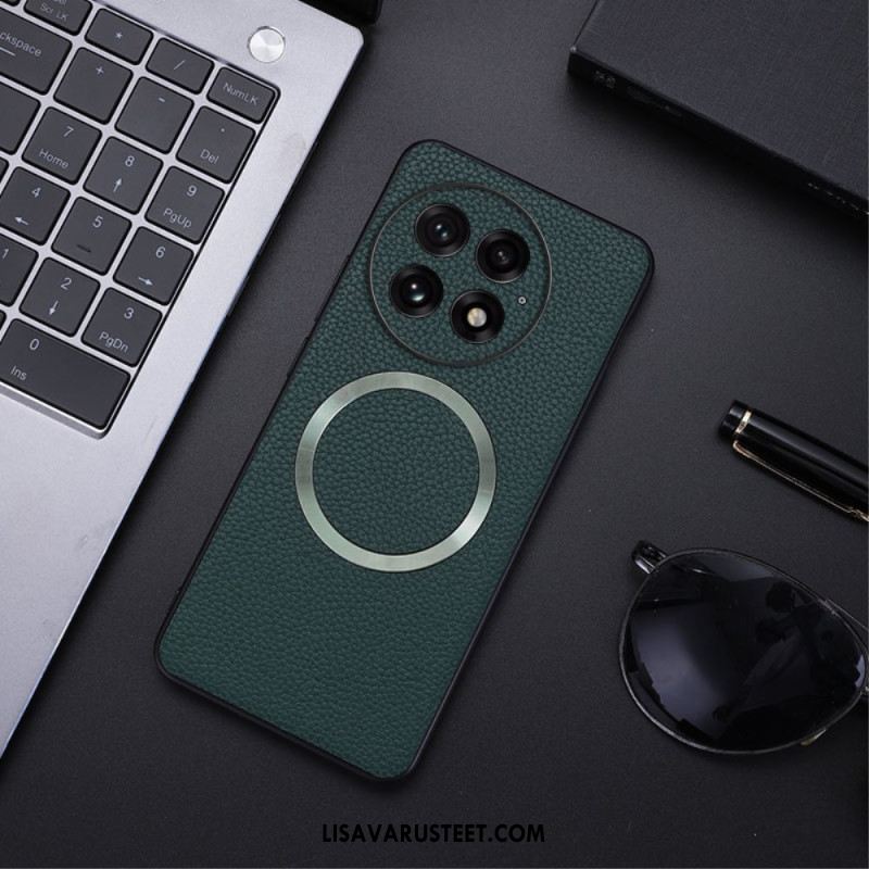 Kuori Oneplus 13 Teksturoitu Keinonahka Yhteensopiva Magsafen Kanssa