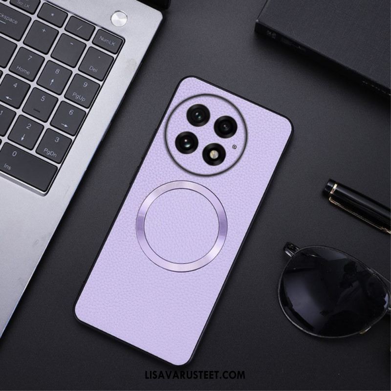 Kuori Oneplus 13 Teksturoitu Keinonahka Yhteensopiva Magsafen Kanssa