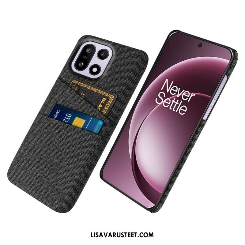 Kuori Oneplus 15 Kangaskorttikotelo
