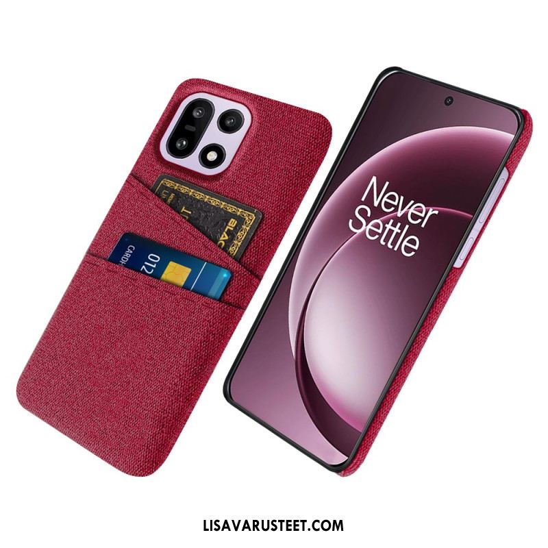 Kuori Oneplus 15 Kangaskorttikotelo