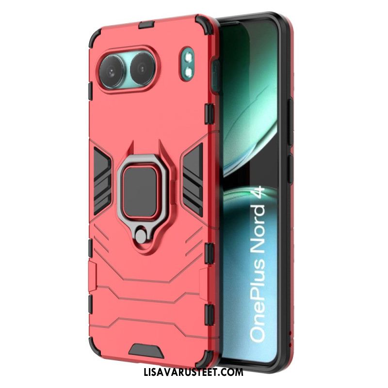 Kuori Oneplus Nord 4 Kestävä Rengas Suojakuori