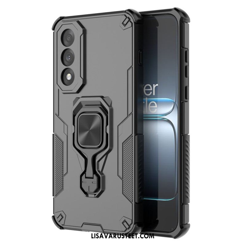 Kuori Oneplus Nord 5 Erittäin Kestävä Pyörivällä Jalustalla Suojakuori