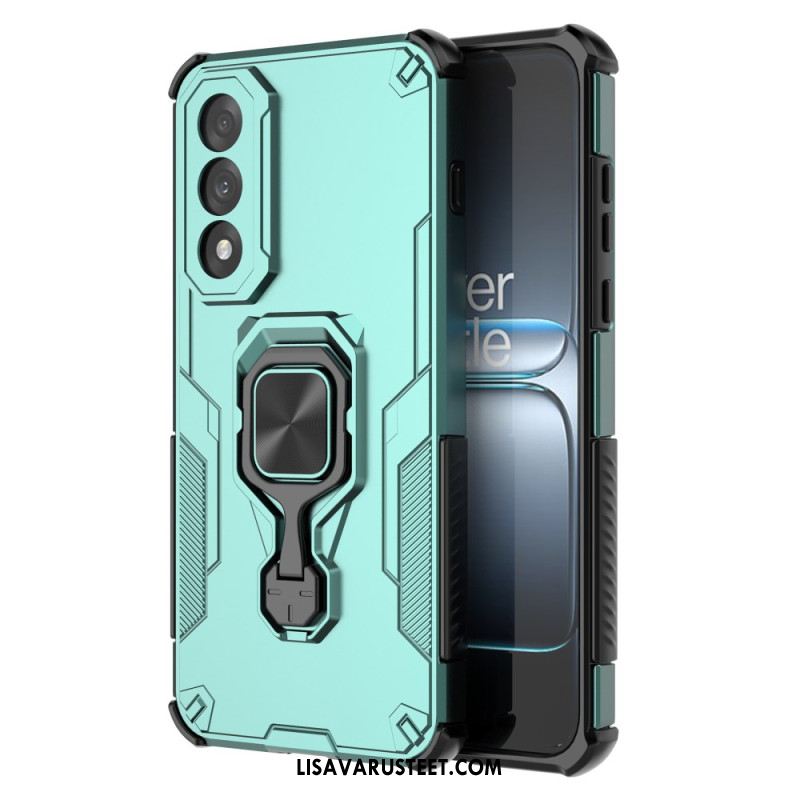 Kuori Oneplus Nord 5 Erittäin Kestävä Pyörivällä Jalustalla Suojakuori