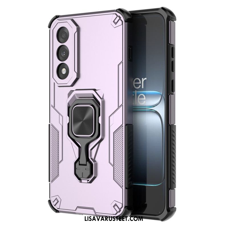 Kuori Oneplus Nord 5 Erittäin Kestävä Pyörivällä Jalustalla Suojakuori