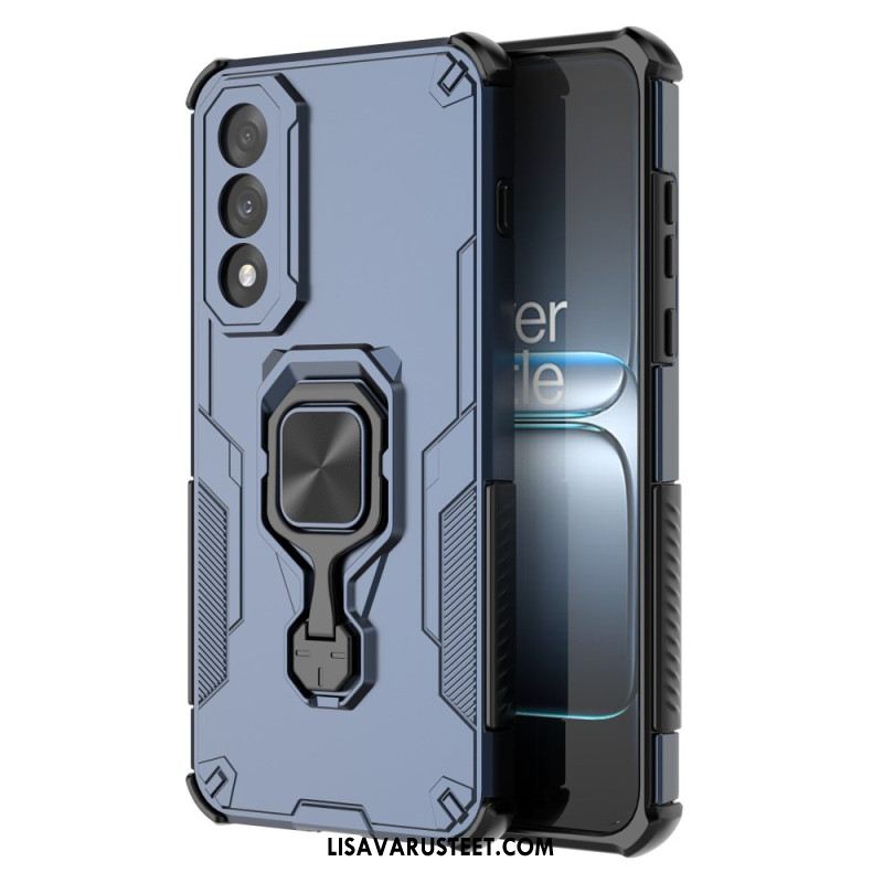 Kuori Oneplus Nord 5 Erittäin Kestävä Pyörivällä Jalustalla Suojakuori