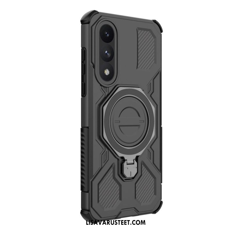 Kuori Oneplus Nord 5 Magneettinen Pyörivä Jalusta