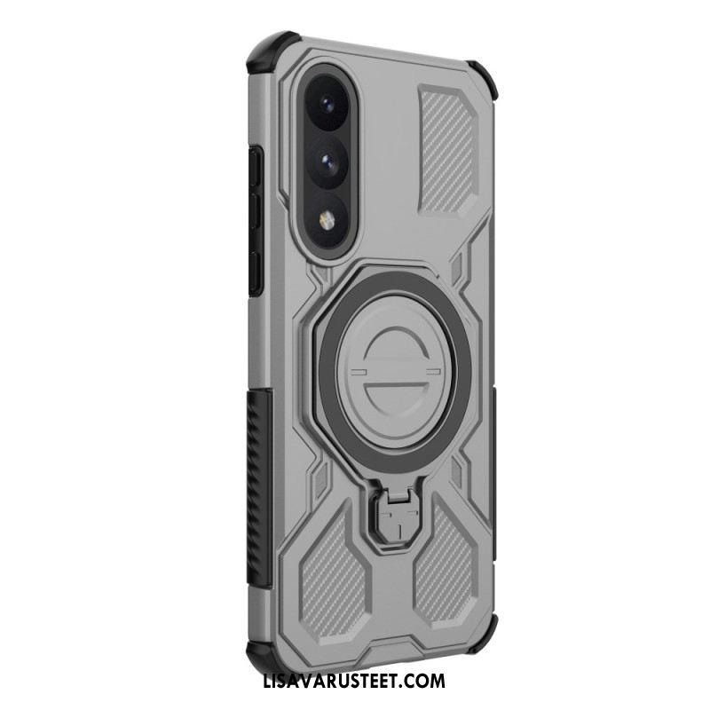 Kuori Oneplus Nord 5 Magneettinen Pyörivä Jalusta