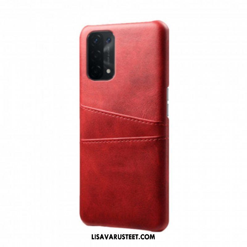 Kuori Oppo A54 5G / A74 5G Ksq-korttikotelo