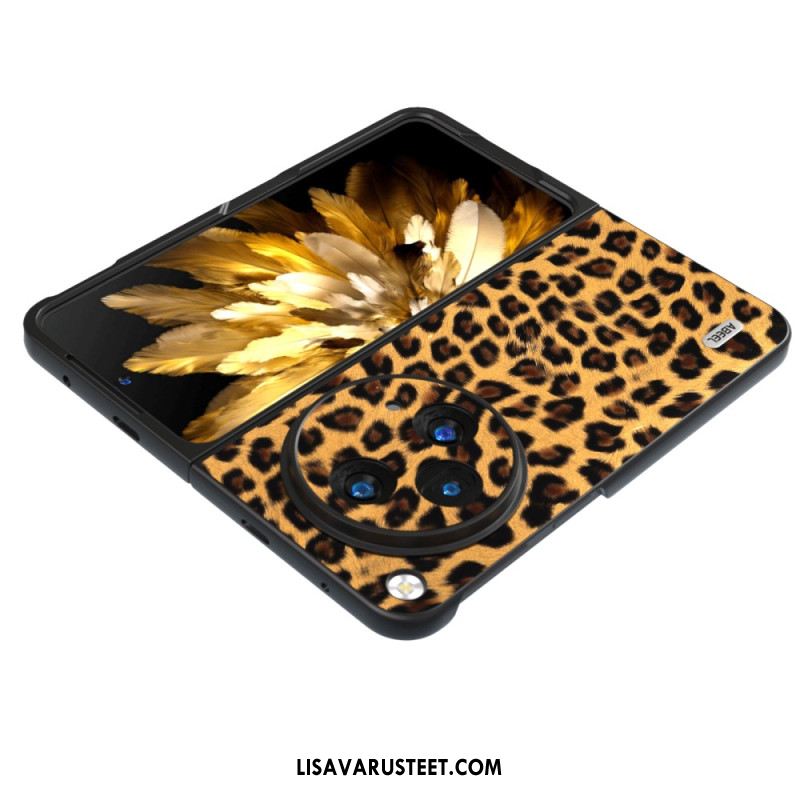 Kuori Oppo Find N3 Abeel Leopard Print Suojakuori