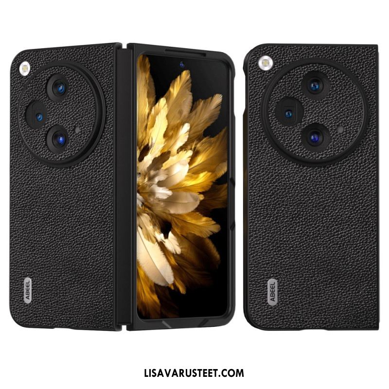 Kuori Oppo Find N3 Abeel Natural Lychee Leather