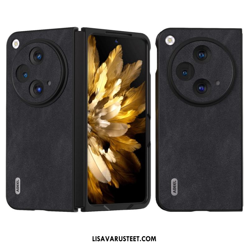 Kuori Oppo Find N3 Abeel Neutraali Tekonahka