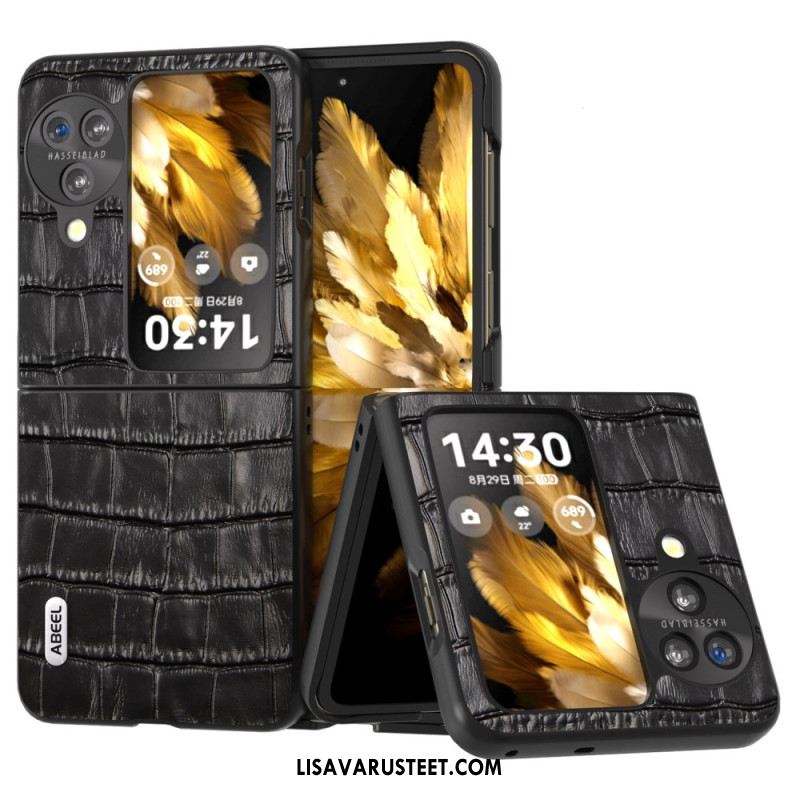 Kuori Oppo Find N3 Flip Krokotiiliefekti Abeel