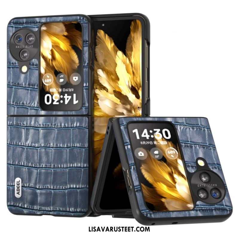 Kuori Oppo Find N3 Flip Krokotiiliefekti Abeel