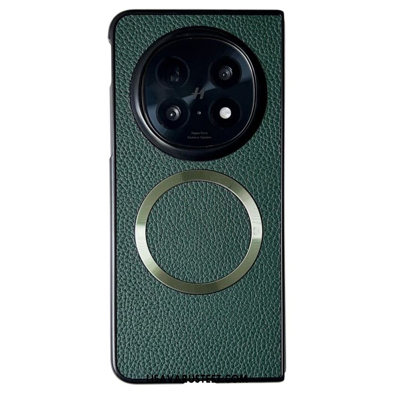 Kuori Oppo Find N5 Magsafe-yhteensopiva Keinonahka Suojakuori