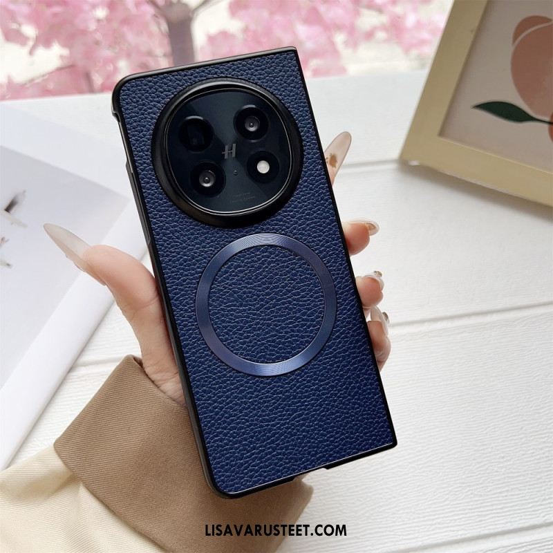 Kuori Oppo Find N5 Magsafe-yhteensopiva Keinonahka Suojakuori