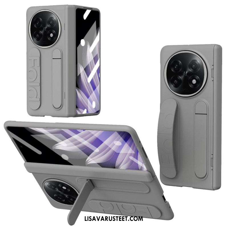 Kuori Oppo Find N5 Täysi Suoja Jalustalla Ja Hihnalla