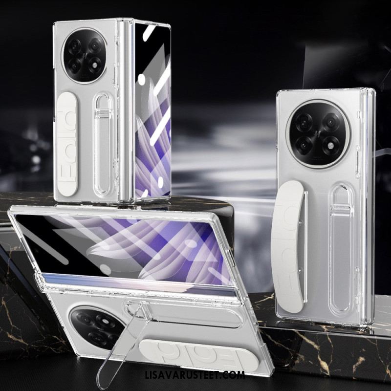 Kuori Oppo Find N5 Täysi Suoja Jalustalla Ja Hihnalla