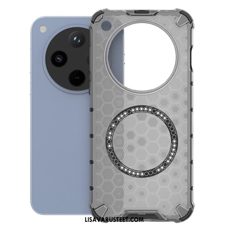 Kuori Oppo Find X8 Magsafe-yhteensopiva Hunajakenno Suojakuori