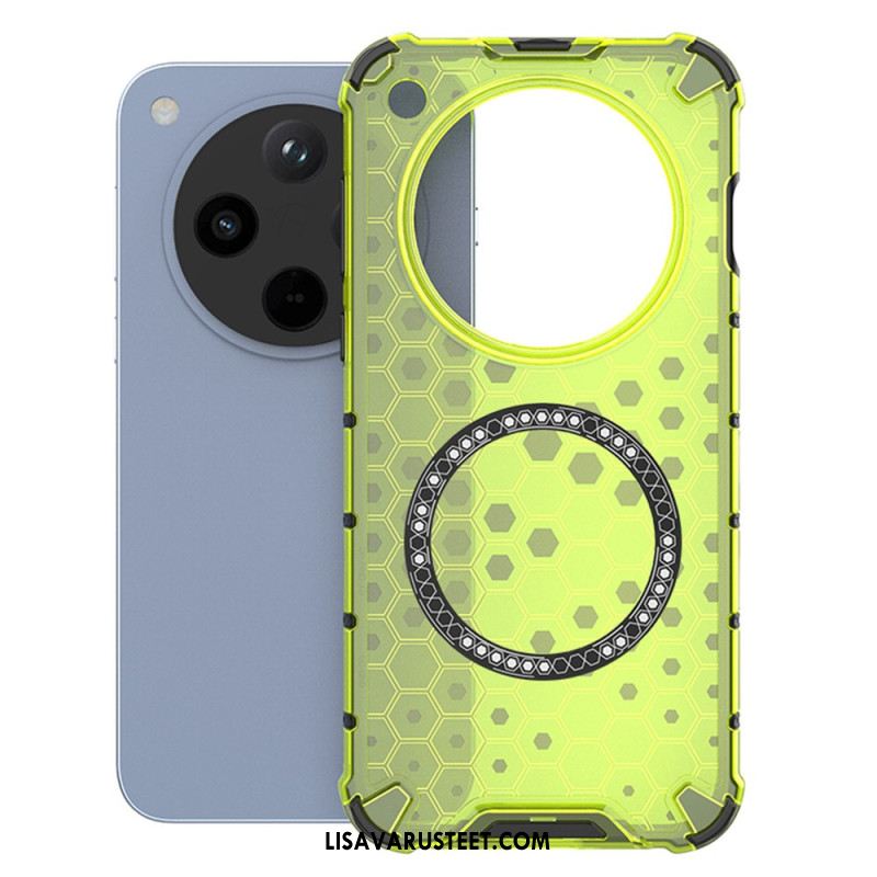 Kuori Oppo Find X8 Magsafe-yhteensopiva Hunajakenno Suojakuori