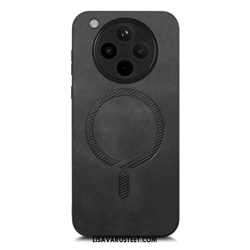 Kuori Oppo Find X8 Magsafe-yhteensopiva Nahkaefekti