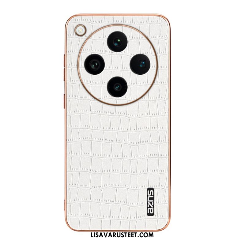 Kuori Oppo Find X8 Pro Krokotiilikuvioinen Azns