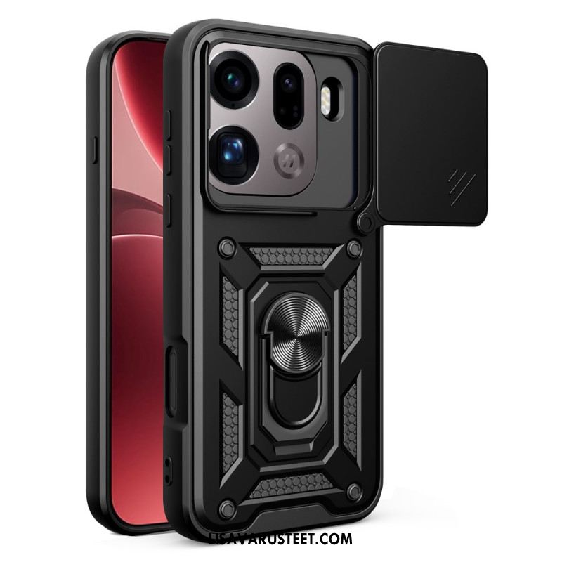 Kuori Oppo Find X9 Pro 5g Liukuva Kameransuoja Ja Jalusta