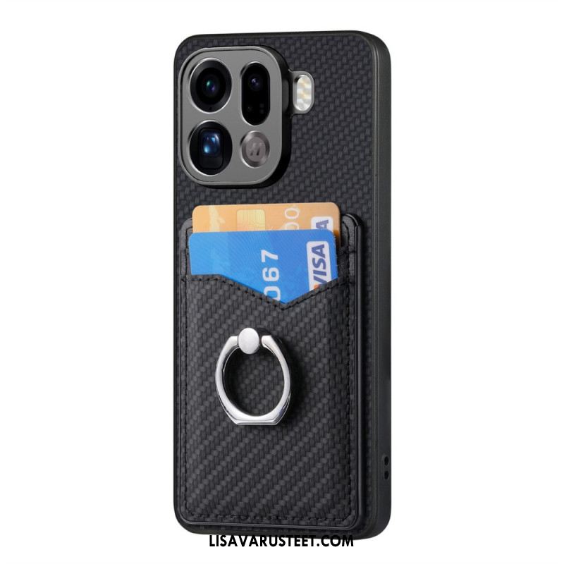 Kuori Oppo Find X9 Pro 5g Sormuskotelo Ja Korttikotelo Suojakuori