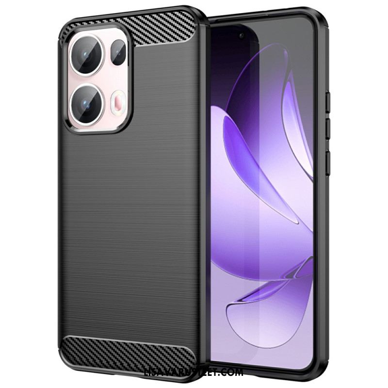 Kuori Oppo Reno 13 Pro 5g Harjattu Hiilikuitu Suojakuori