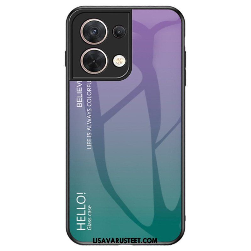 Kuori Oppo Reno 8 Karkaistu Lasi Hello