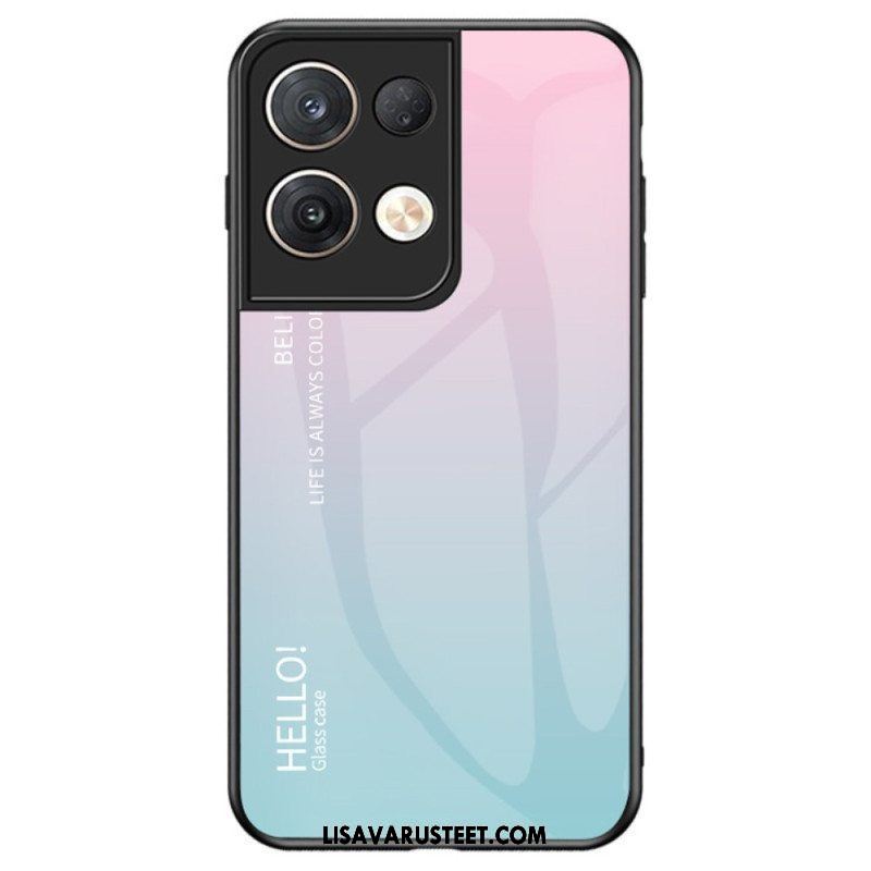 Kuori Oppo Reno 8 Pro Karkaistu Lasi Hello