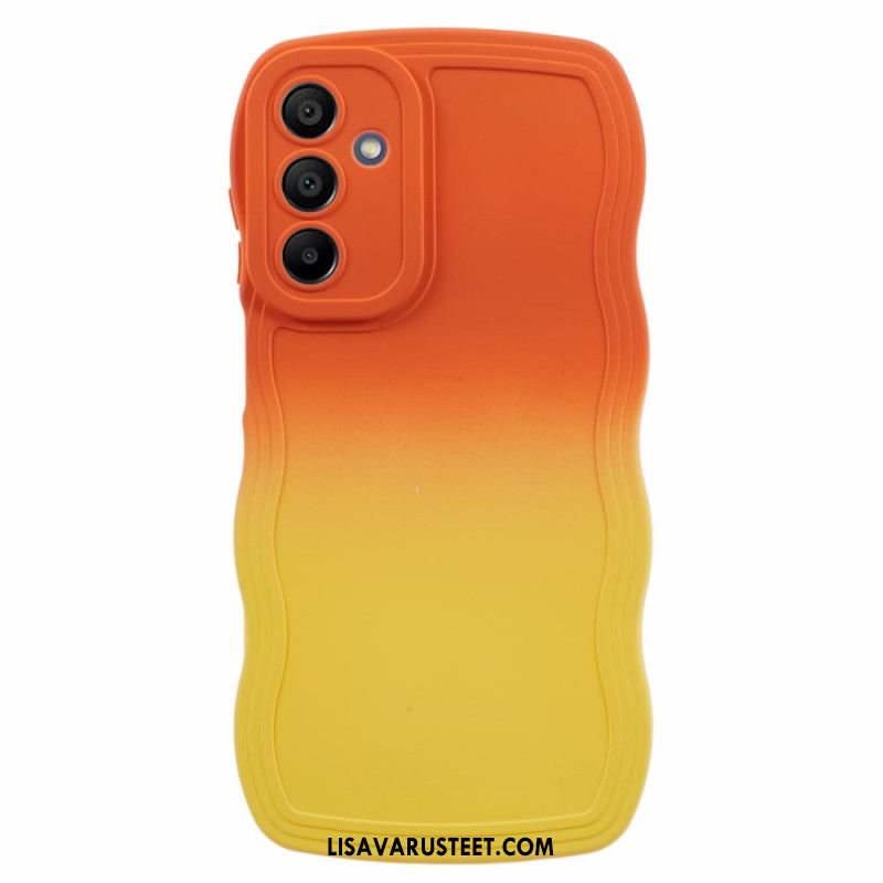 Kuori Samsung Galaxy A15 5g Kaksisävyinen Aaltoileva Silikoni