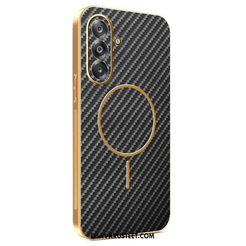 Kuori Samsung Galaxy A17 4g / 5g Magneettinen Hiilikuitukuviointi