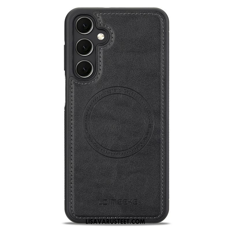 Kuori Samsung Galaxy A17 4g / 5g Magneettinen Mokkanahkakuvioinen Suojakuori